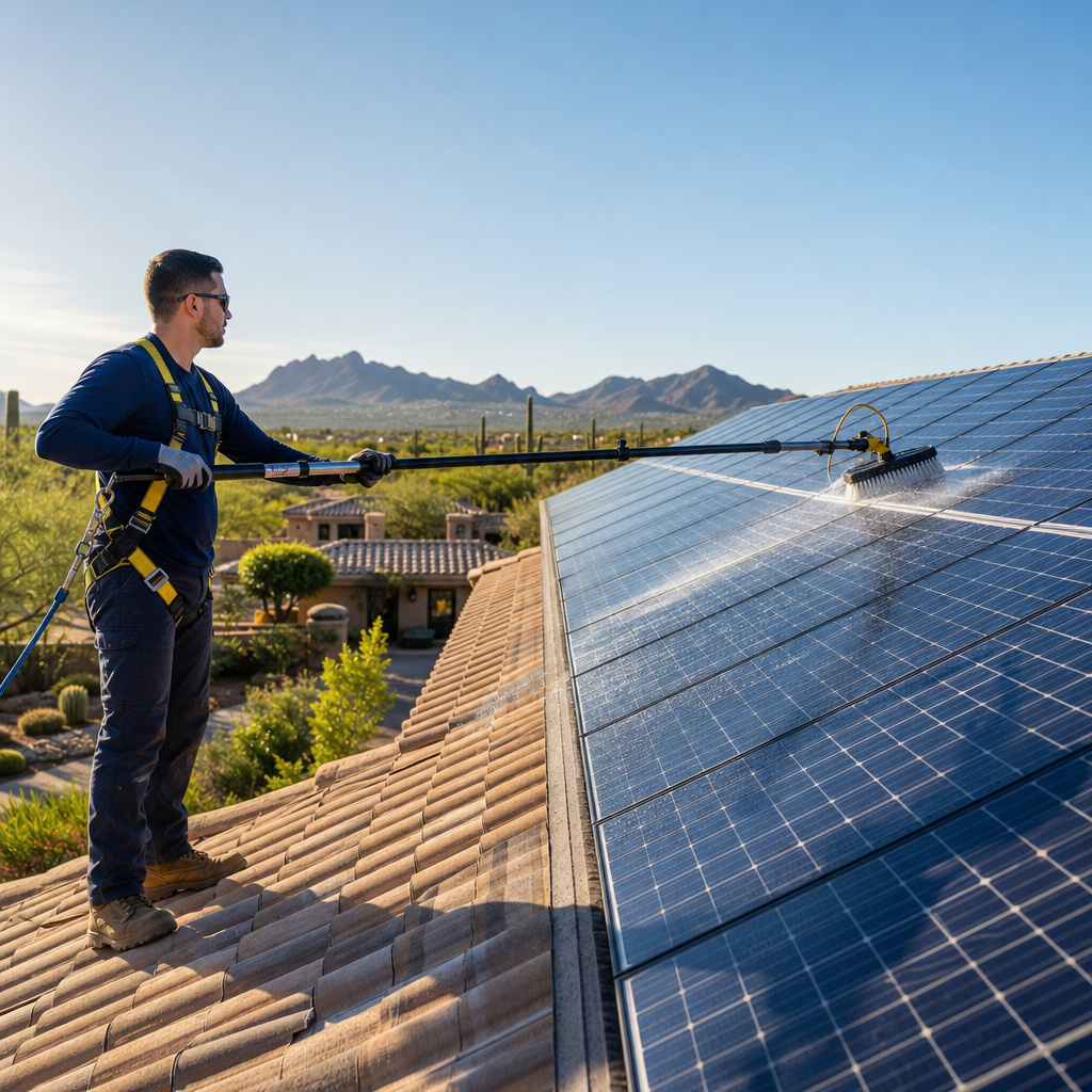 Solar Panel Cleaning services